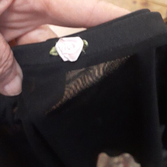 2 pc bundle of Mirella leotards and see thru black dance skirt - Picture 8 of 8